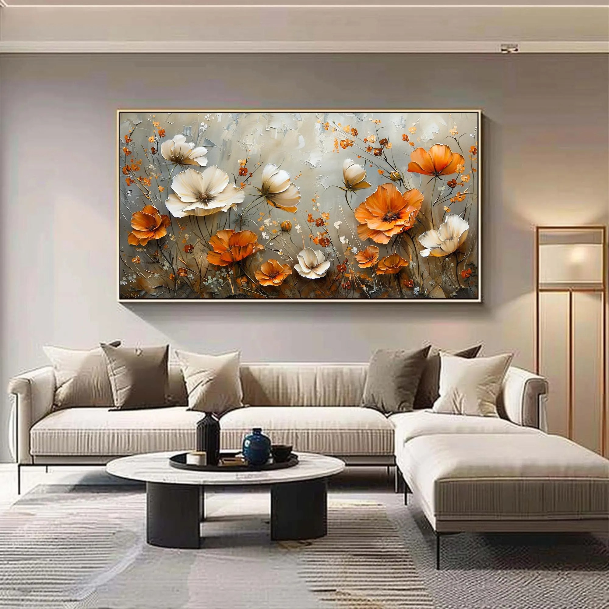 Floral Symphony in Paint