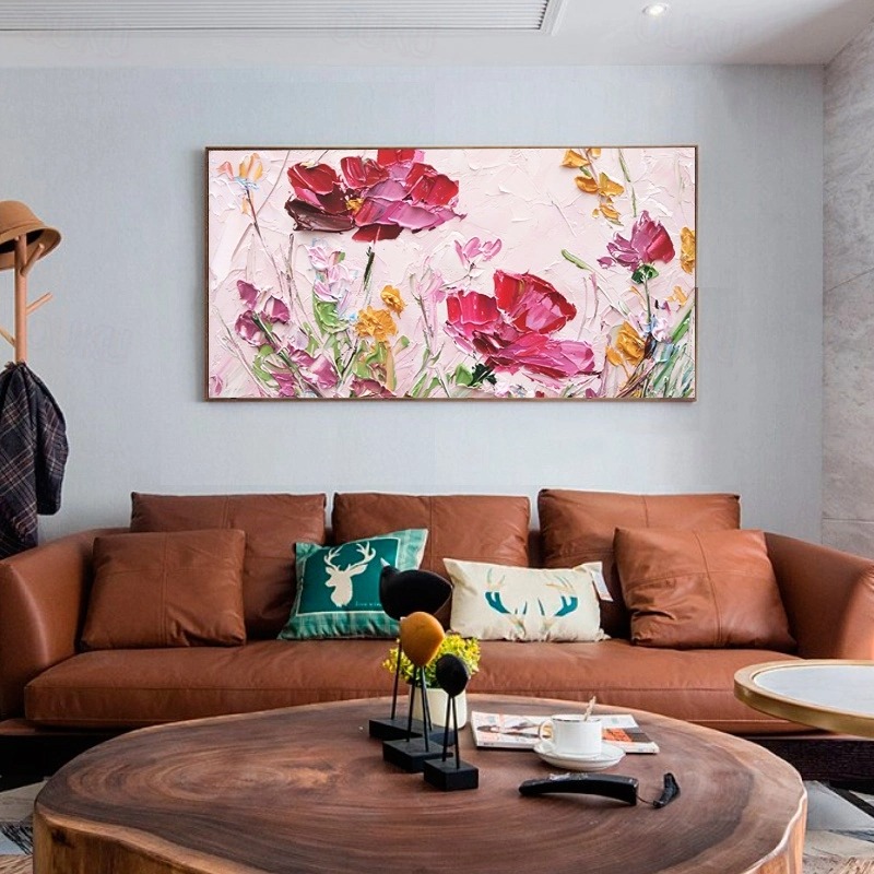 Vibrant Hues & Thick Impasto Texture