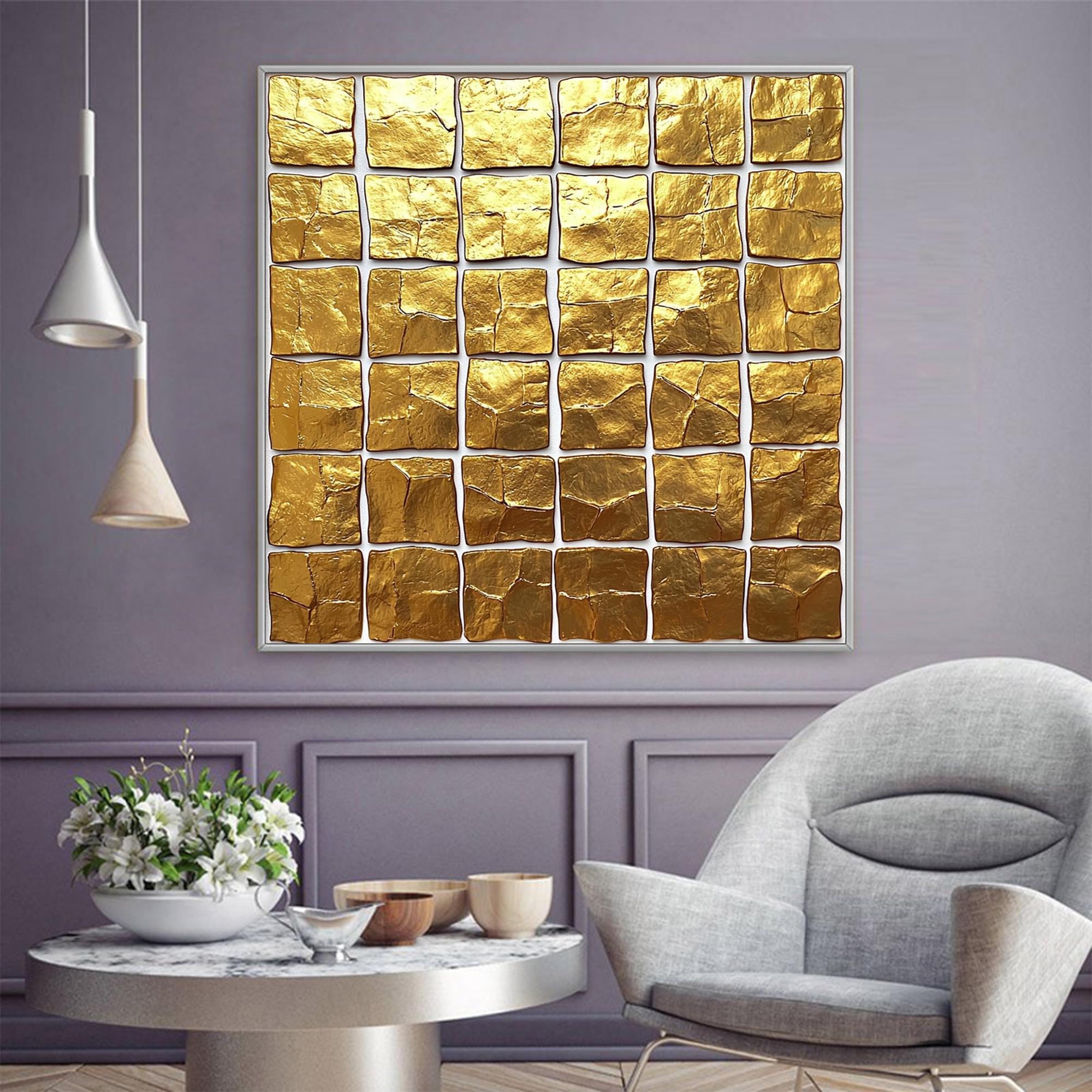 Golden Mosaic Brilliance