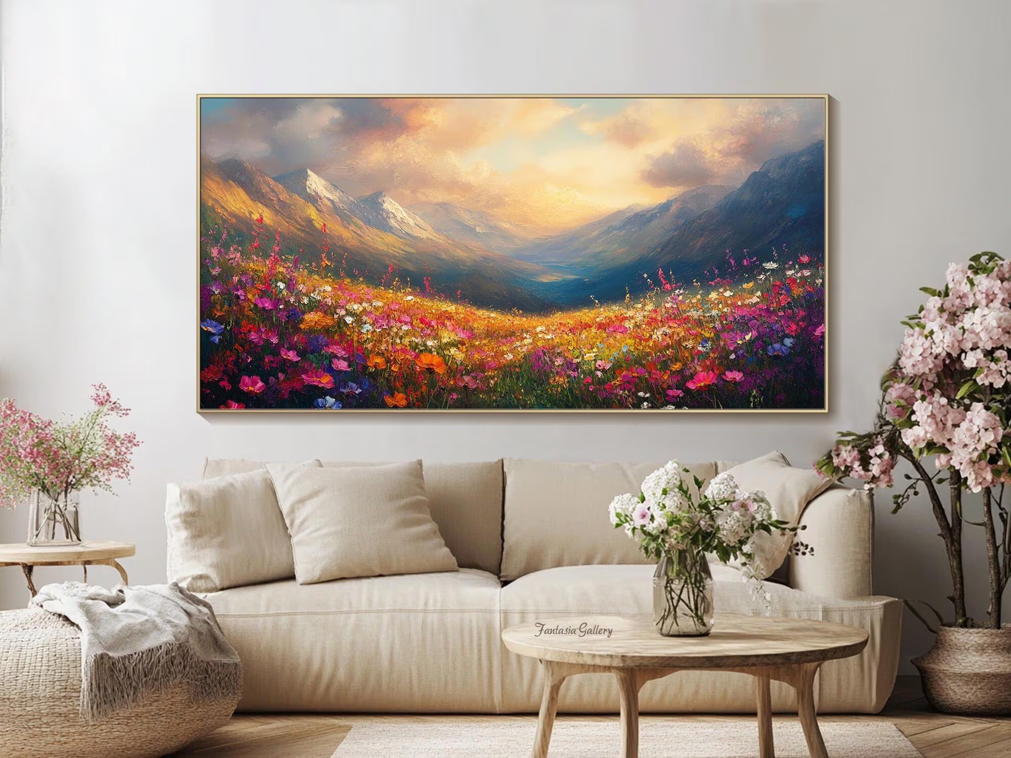 Serene Wildflower Horizon