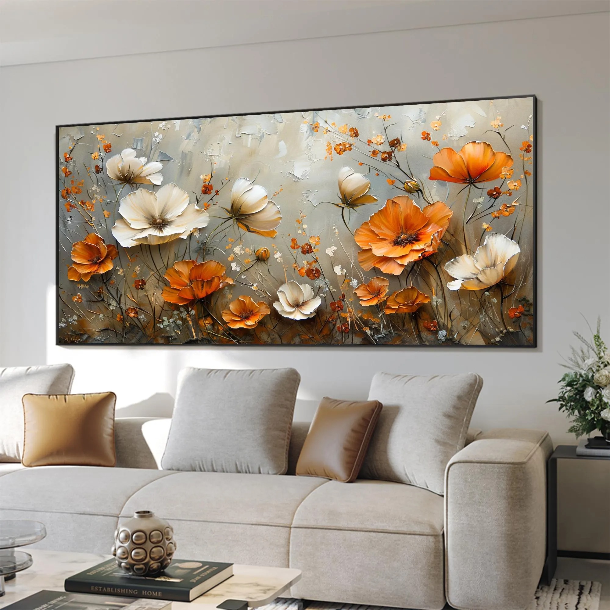 Floral Symphony in Paint