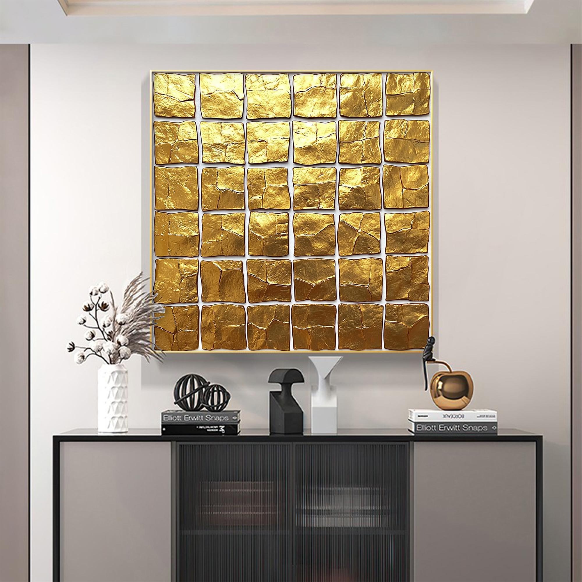 Golden Mosaic Brilliance