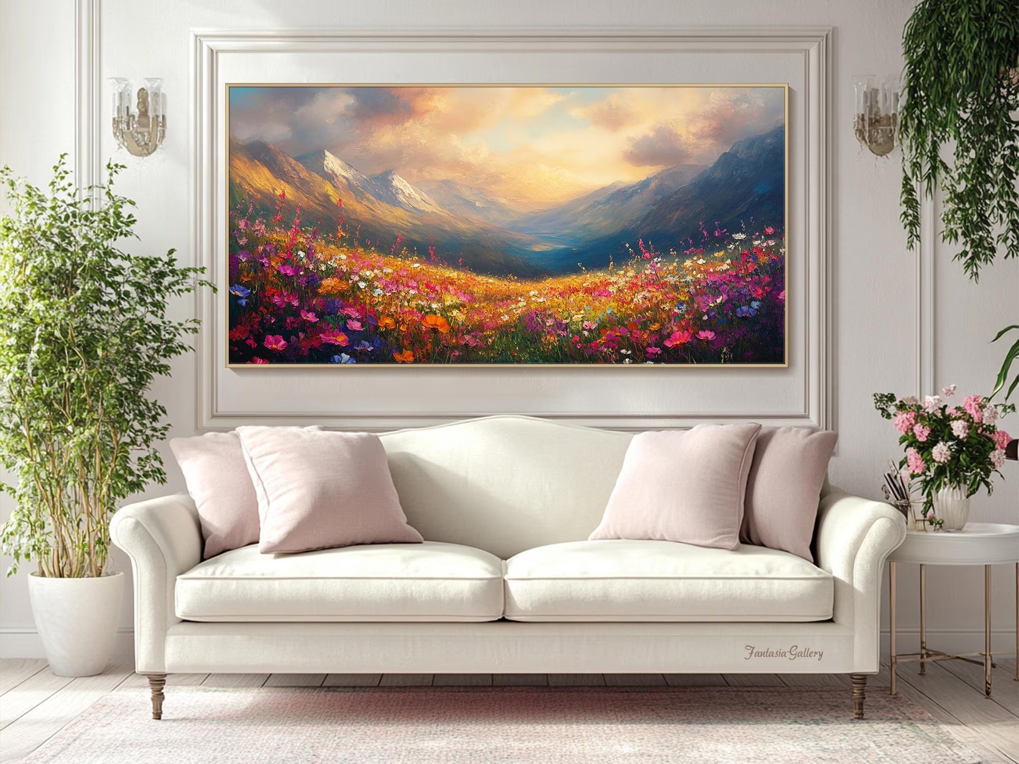 Serene Wildflower Horizon