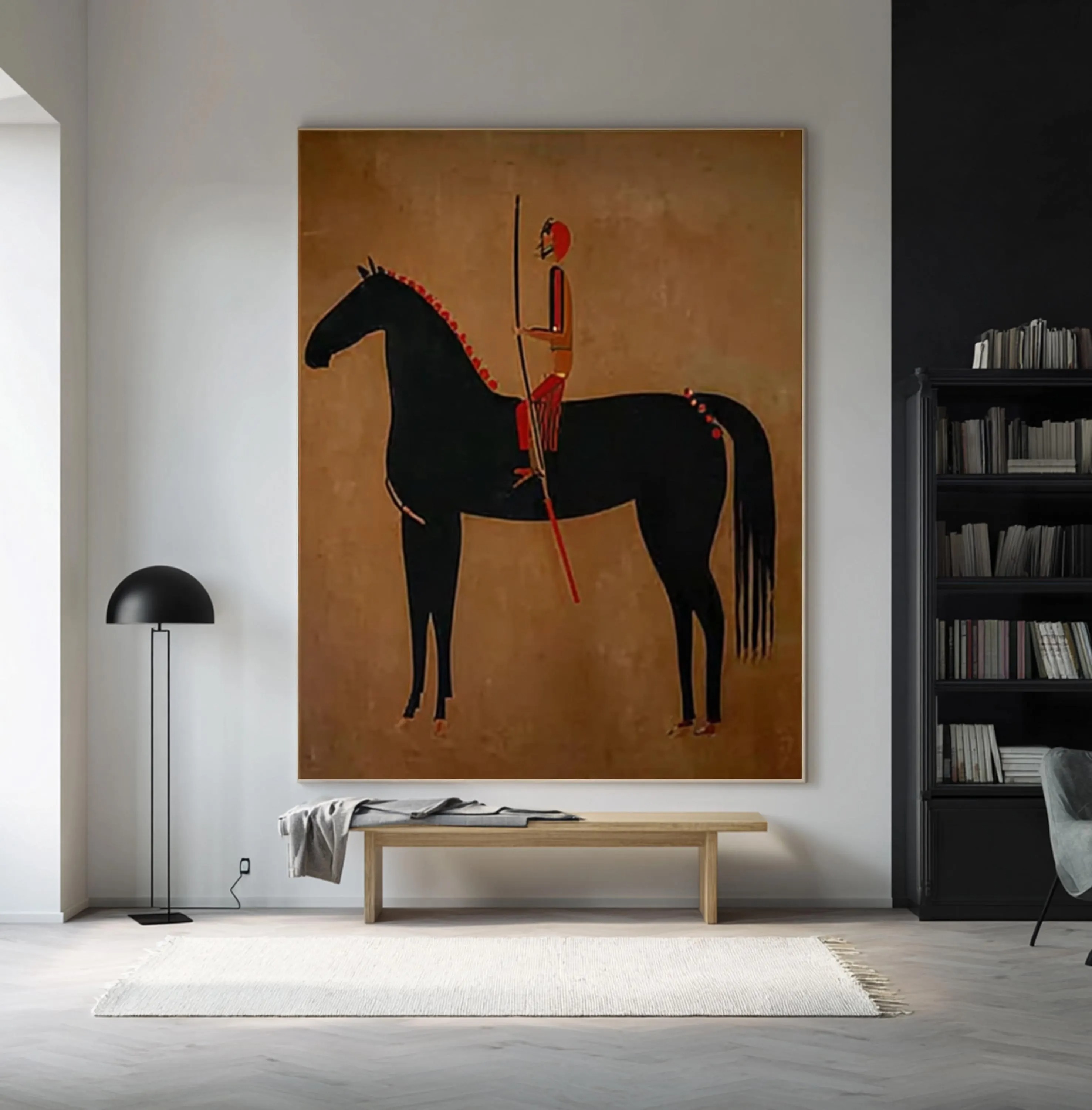 Equestrian Silhouette Grace