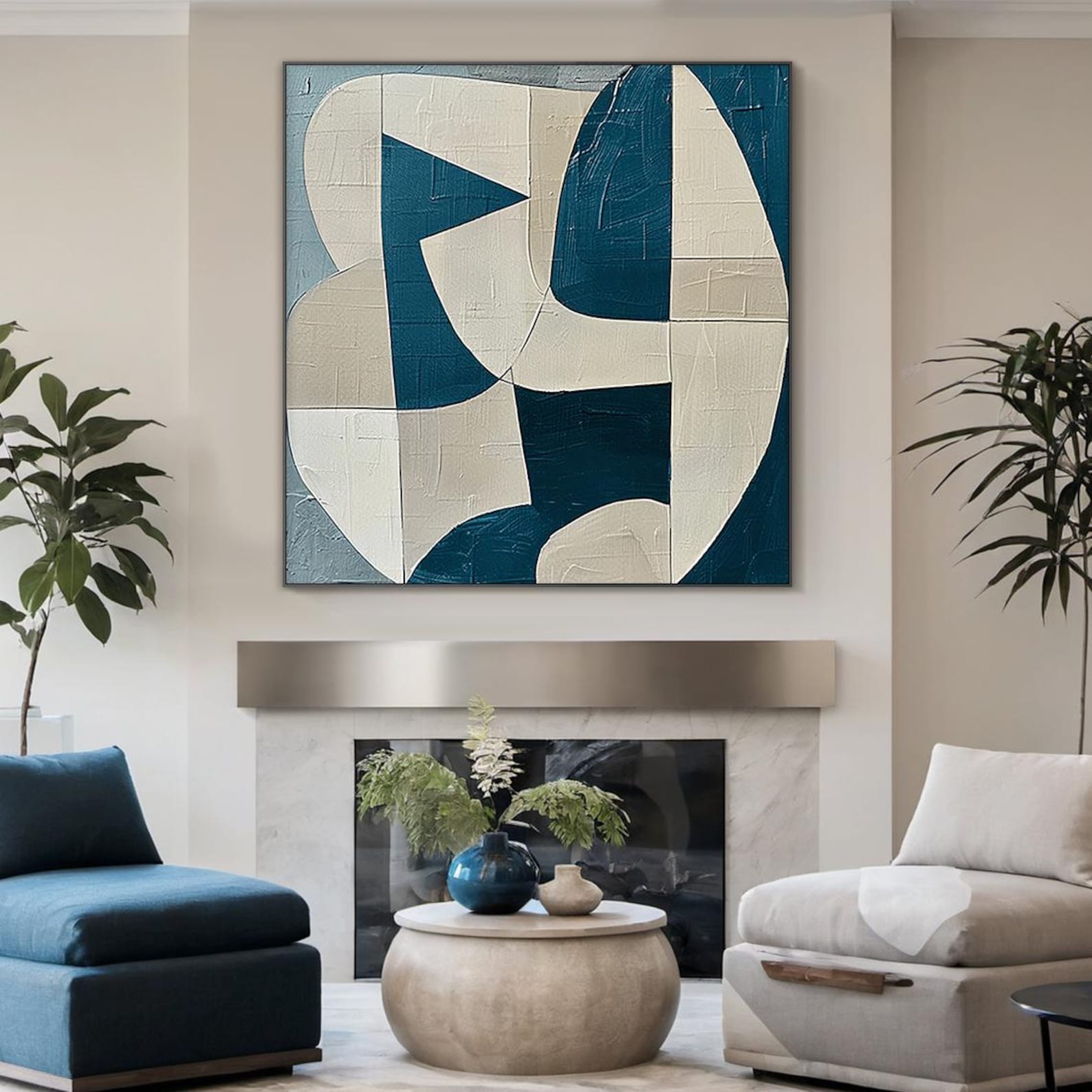 Geometric Dream Painting