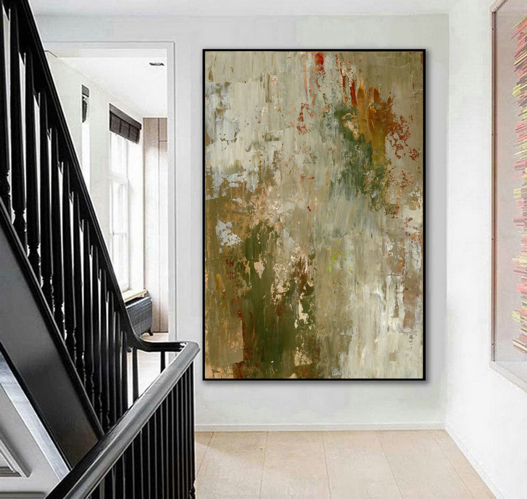 Subtle Grunge - Abstract Earthy Composition