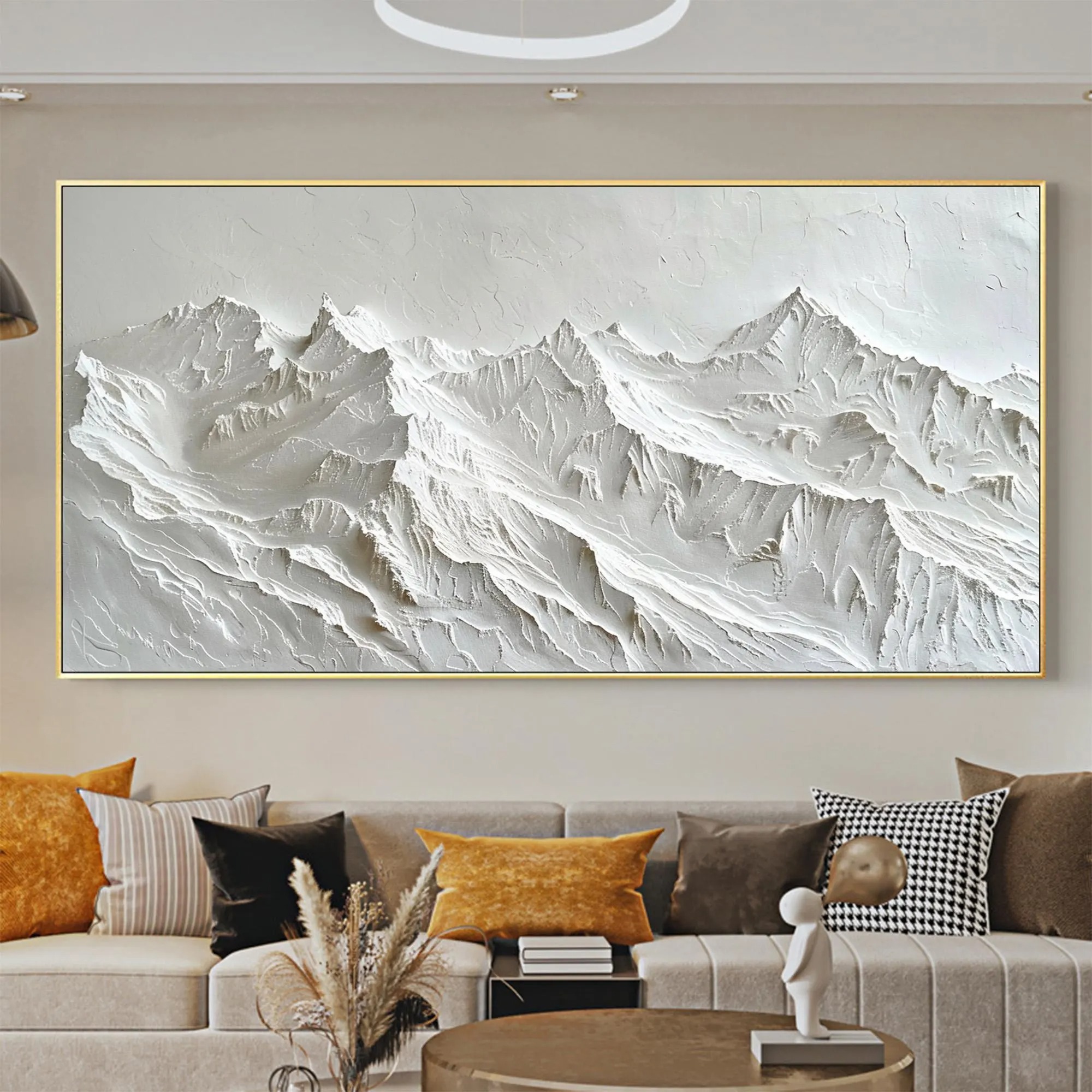 Serene Alpine Artwork