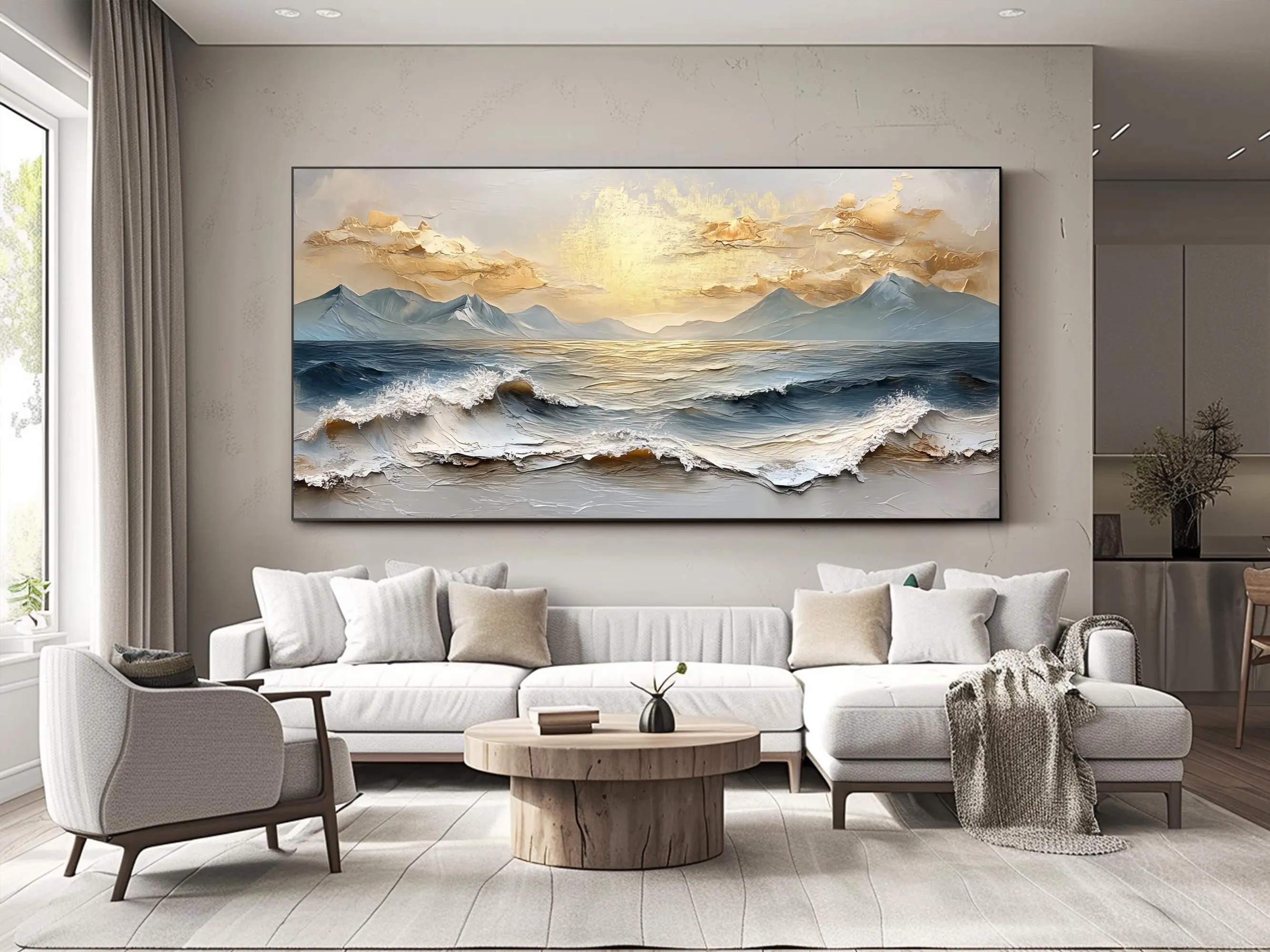 Sunlit Crests and Mountain Whispers