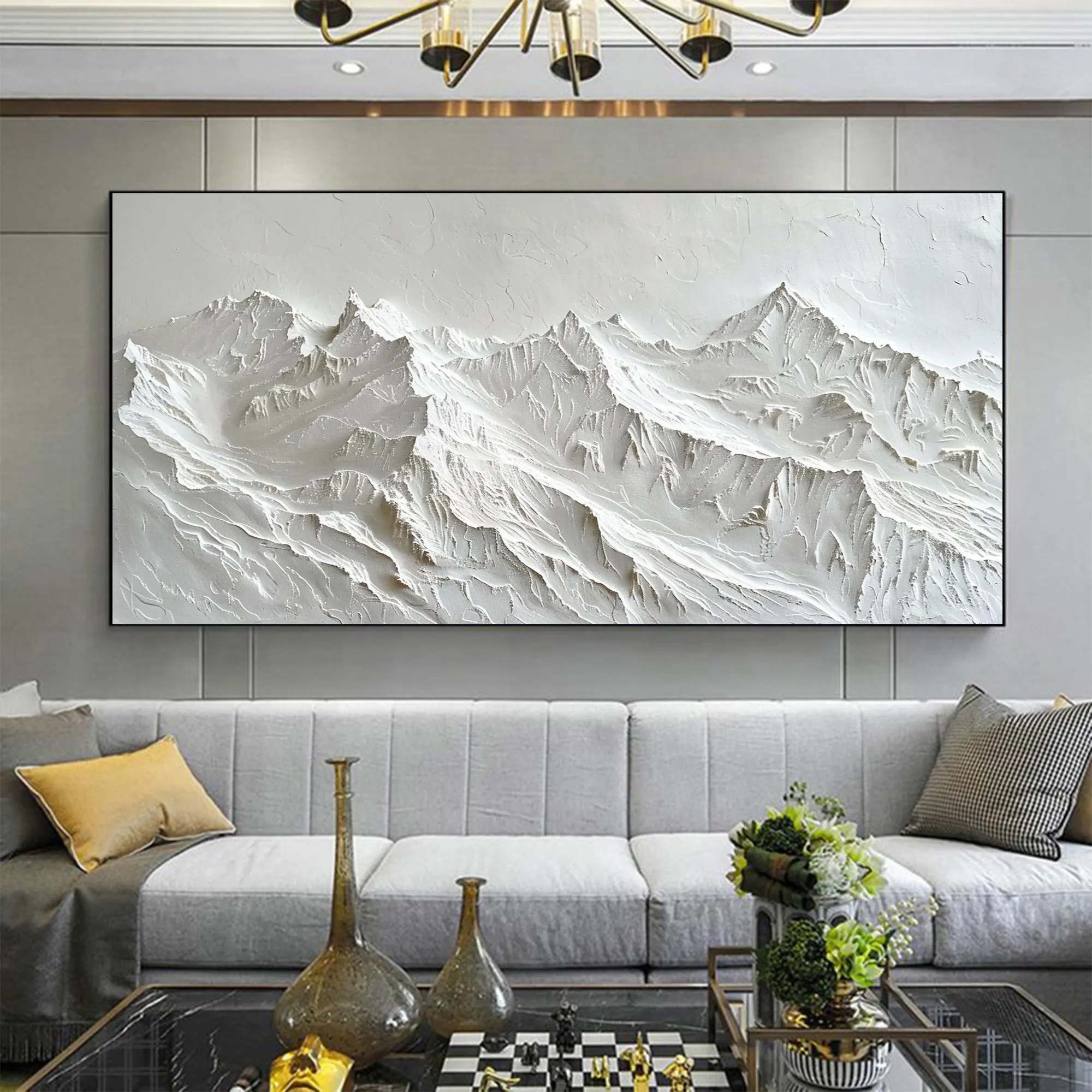 Serene Alpine Artwork