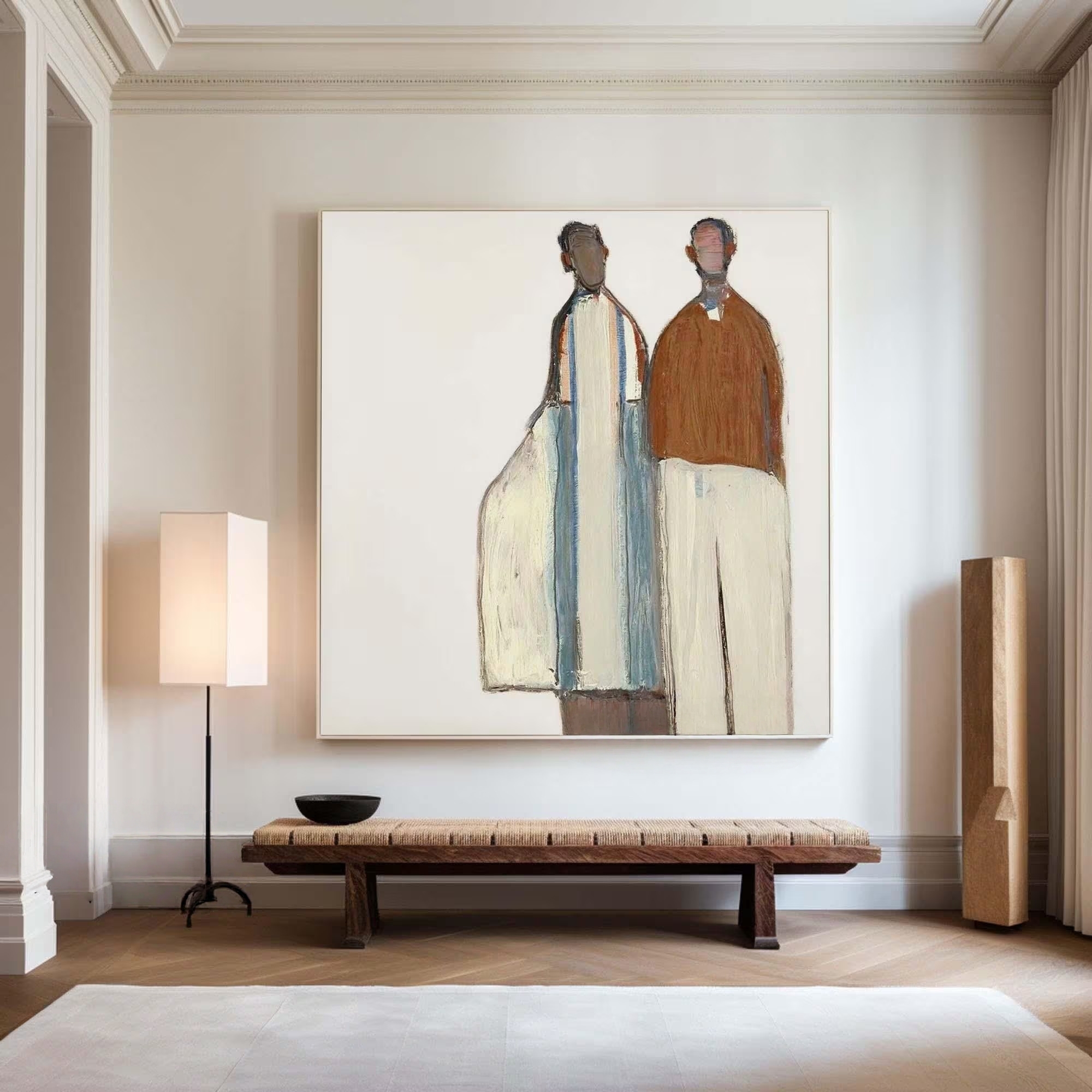 Earthy Twosome Canvas