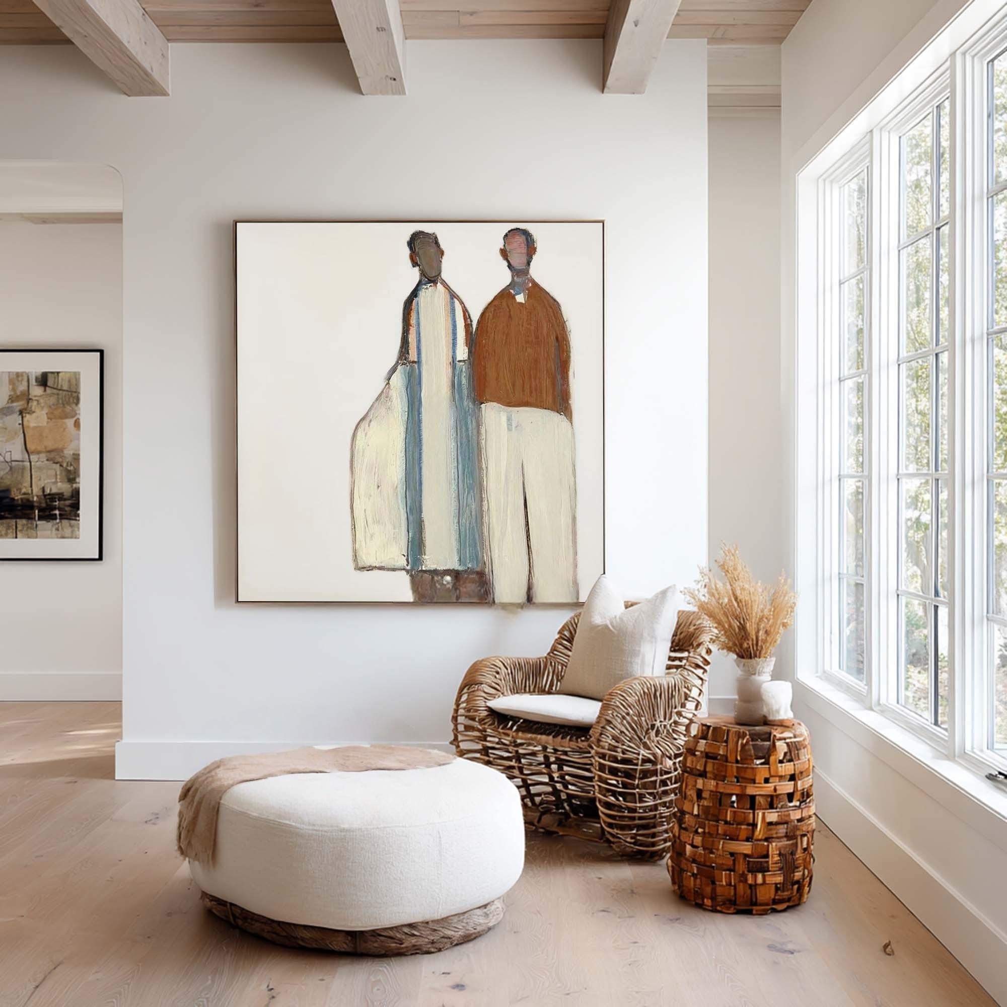 Earthy Twosome Canvas