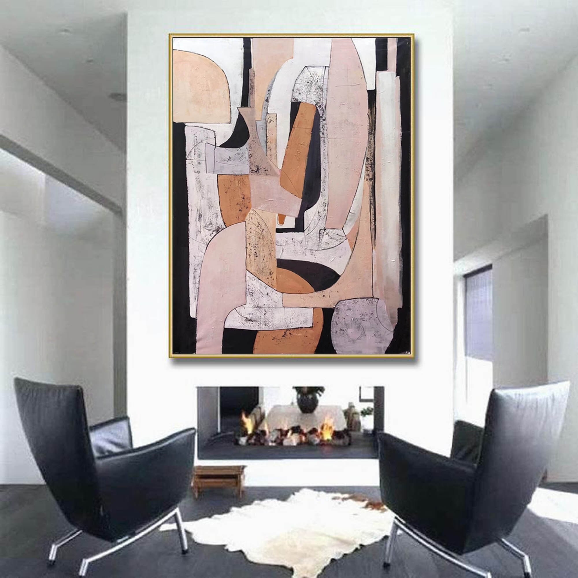 Blush & Charcoal Dance