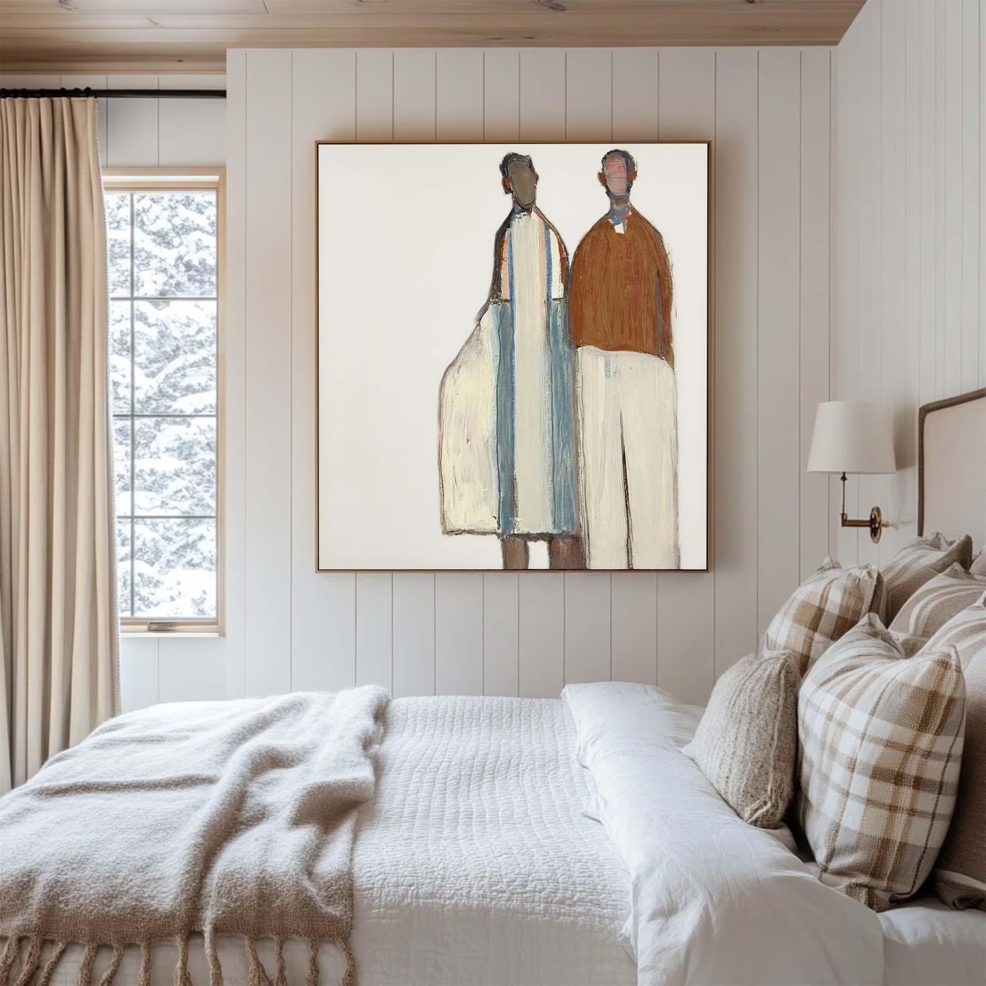 Earthy Twosome Canvas