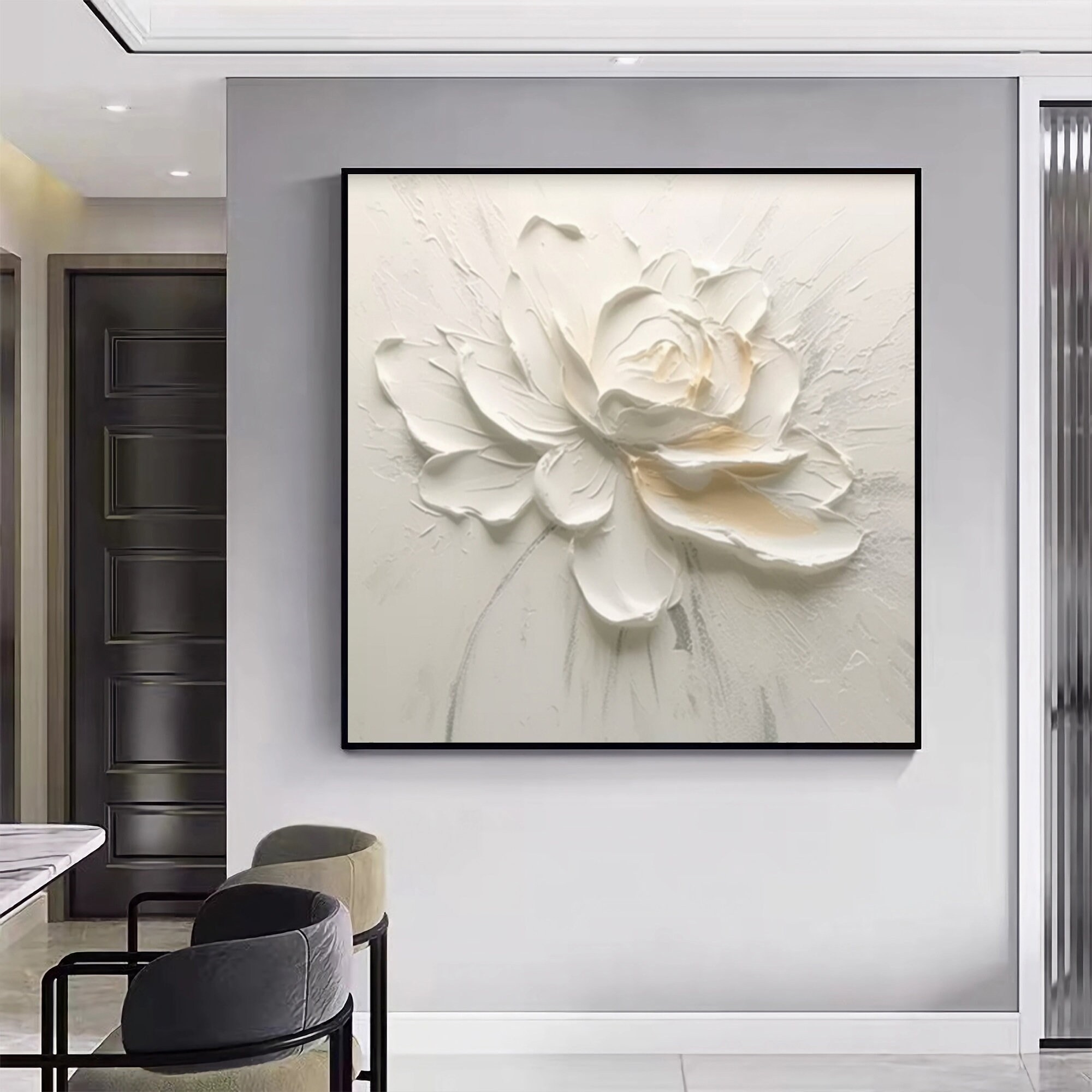 Textured Elegance in Light