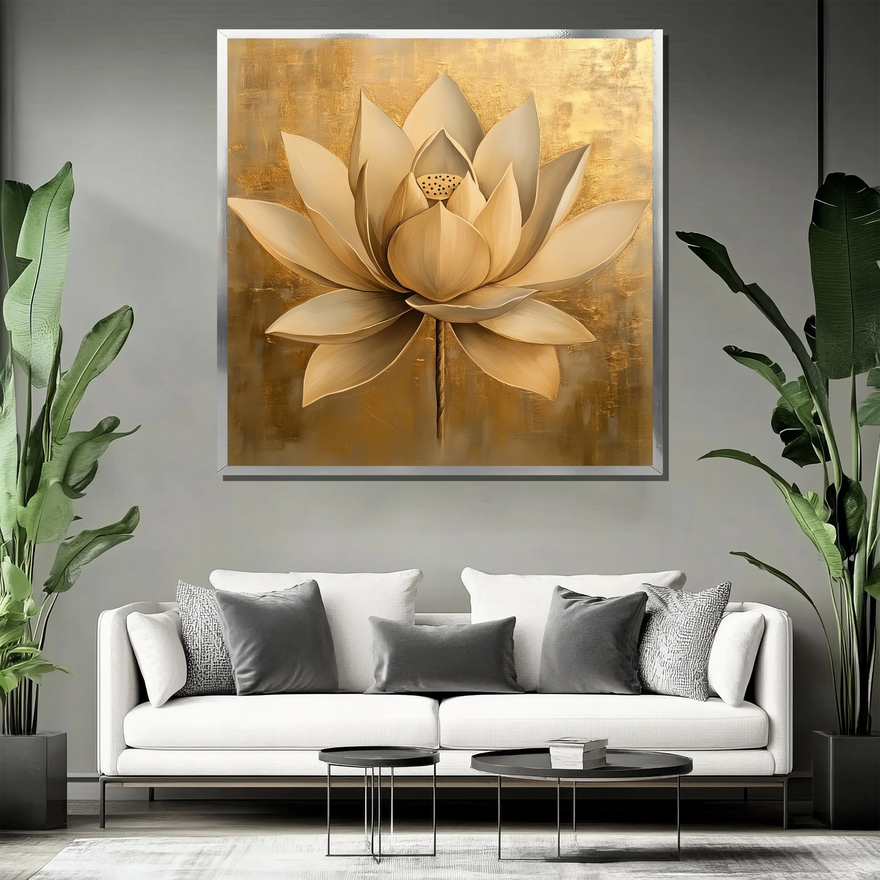 Golden Lotus Glow