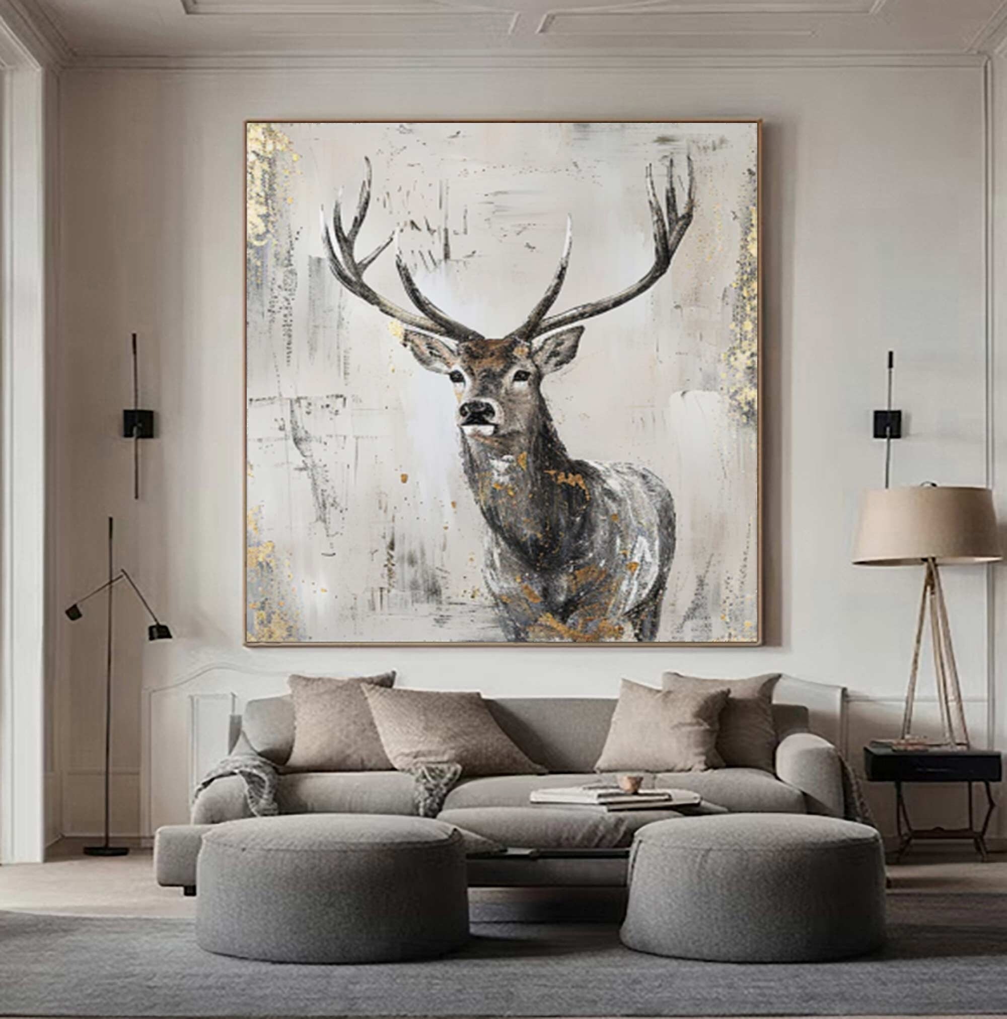 Deer’s Serene Dance with Chaos