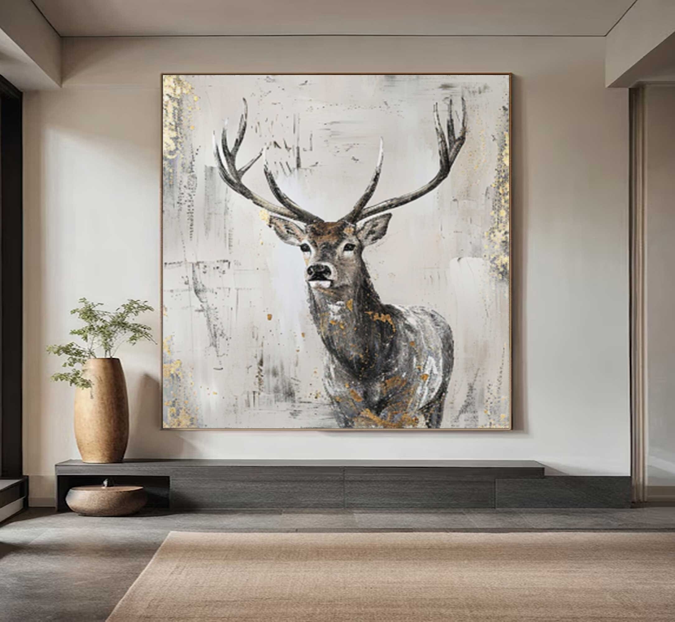 Deer’s Serene Dance with Chaos