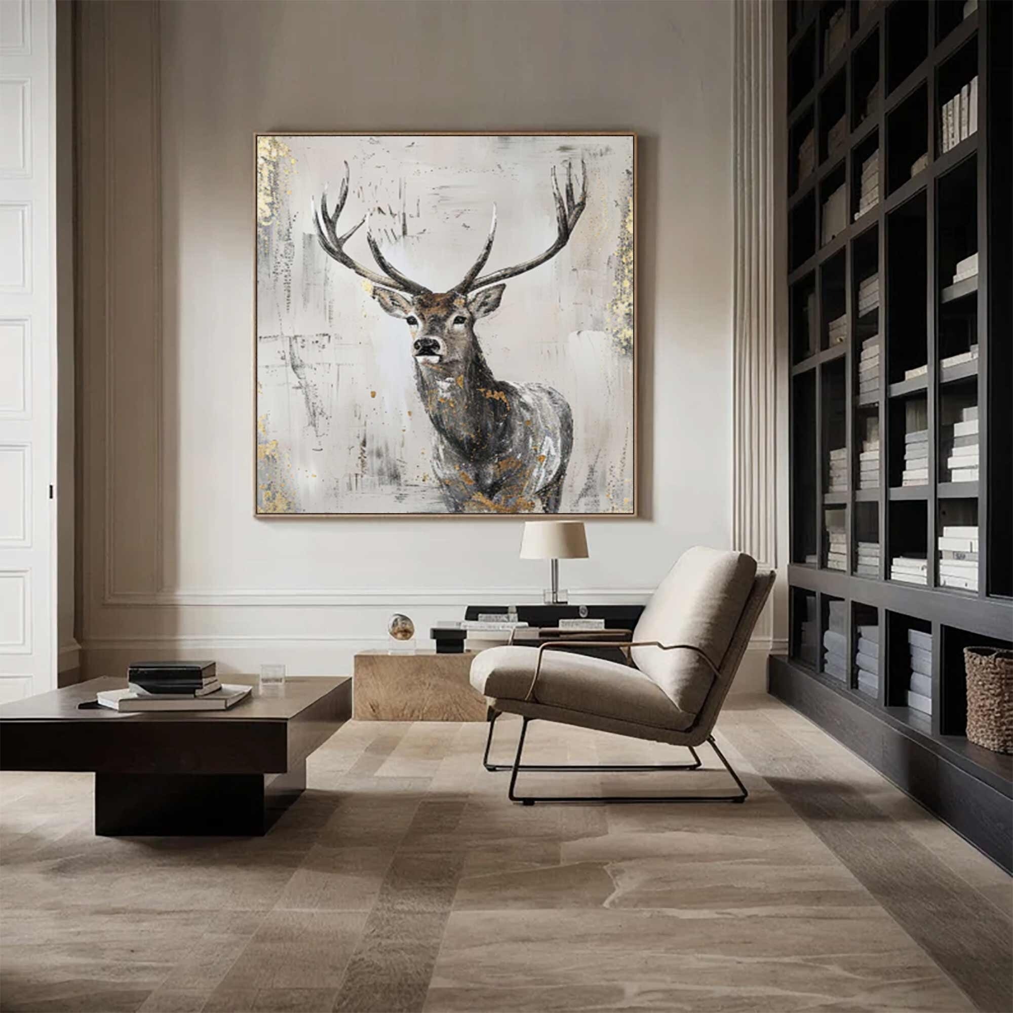 Deer’s Serene Dance with Chaos