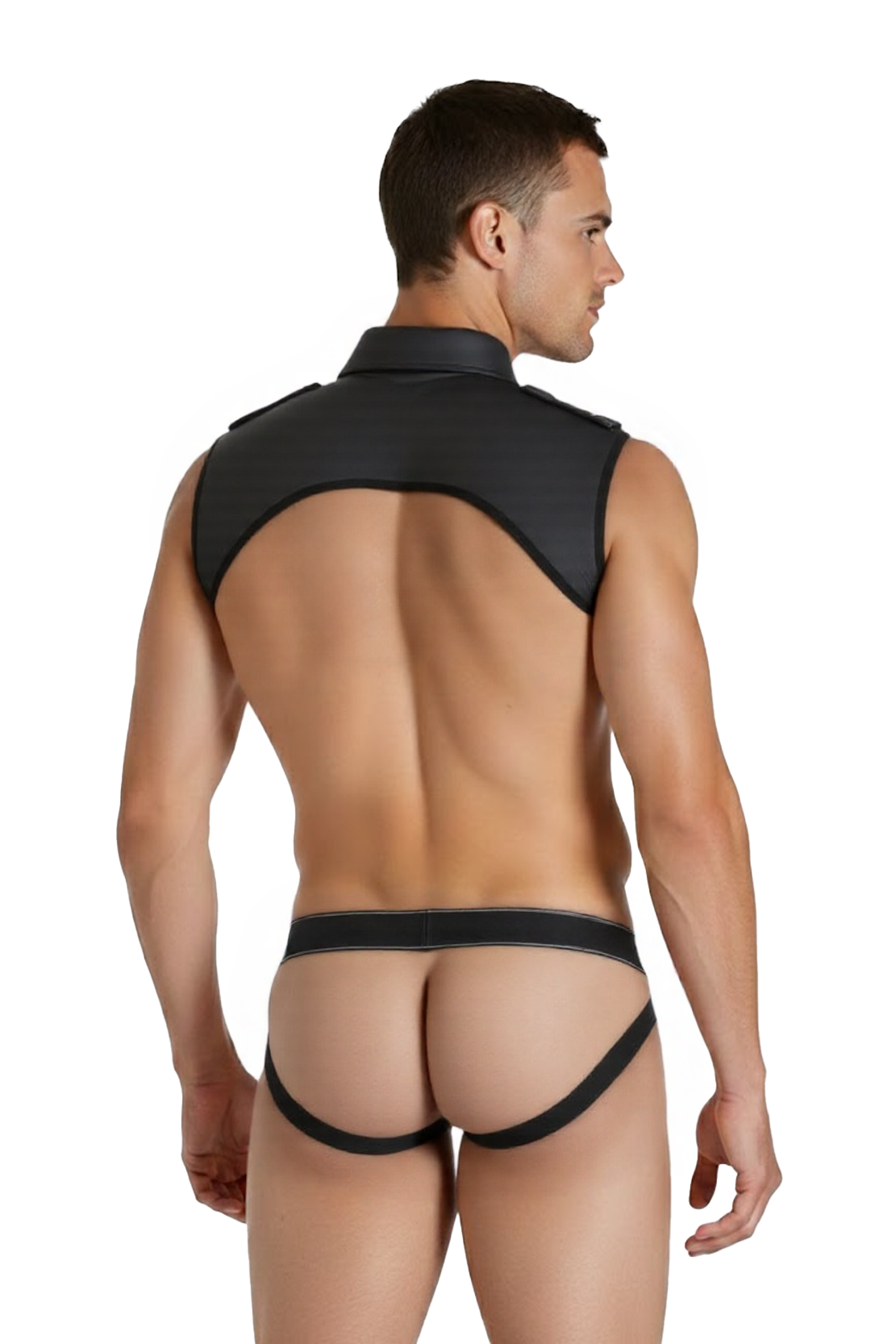 Joylgbt‘s Enforcer Collar Harness & Jock Set 