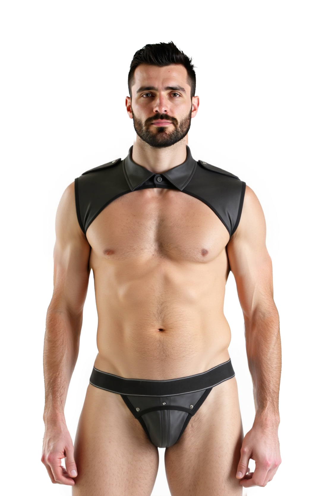 Joylgbt‘s Enforcer Collar Harness & Jock Set 