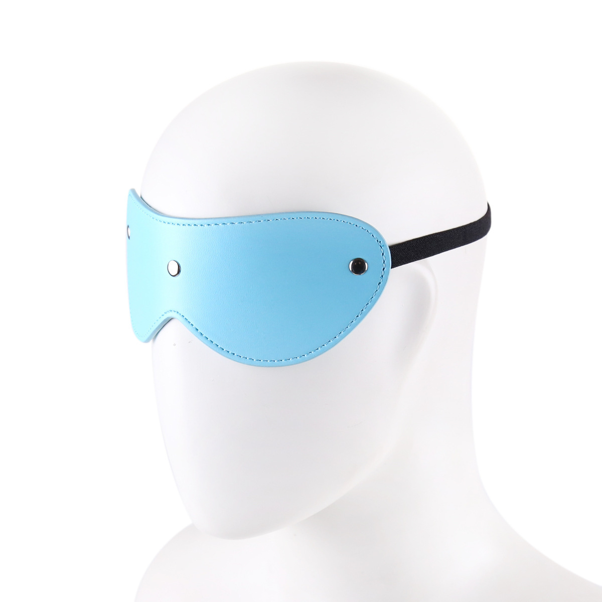 Black Leather Eye Mask