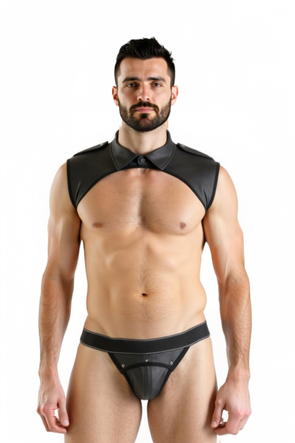 Joylgbt‘s Enforcer Collar Harness & Jock Set 