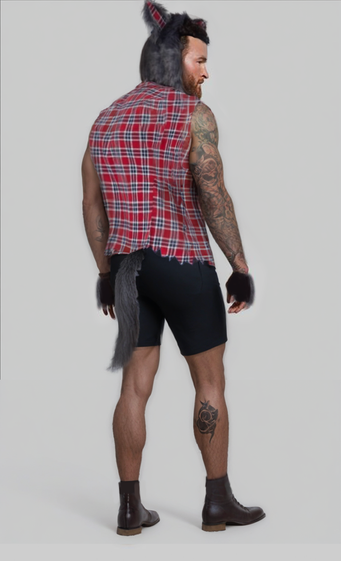 Fierce Lumberjack Werewolf – Howl in Style This Halloween!