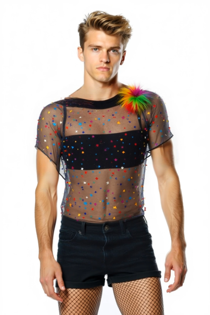 Joylgbt Festival Mesh Shirt 