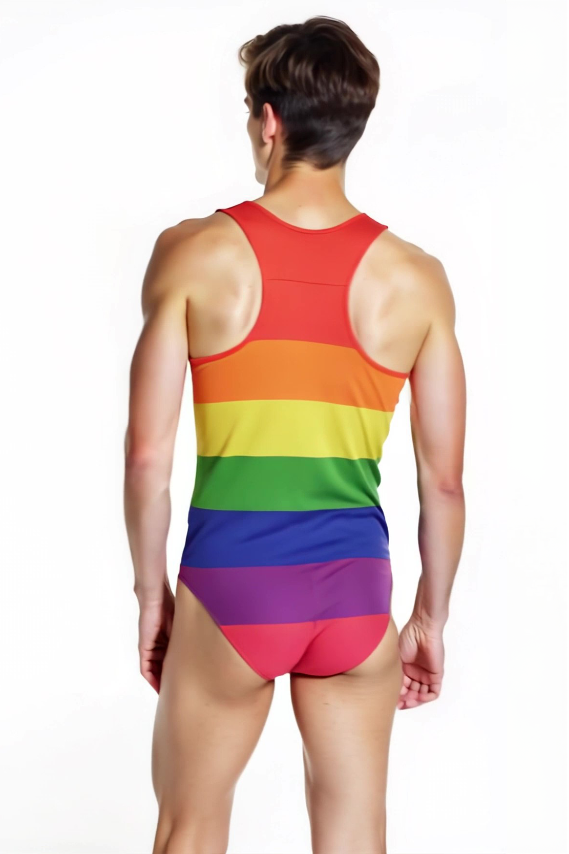 Fabpride Rainbow Pride One-Piece bodysuit