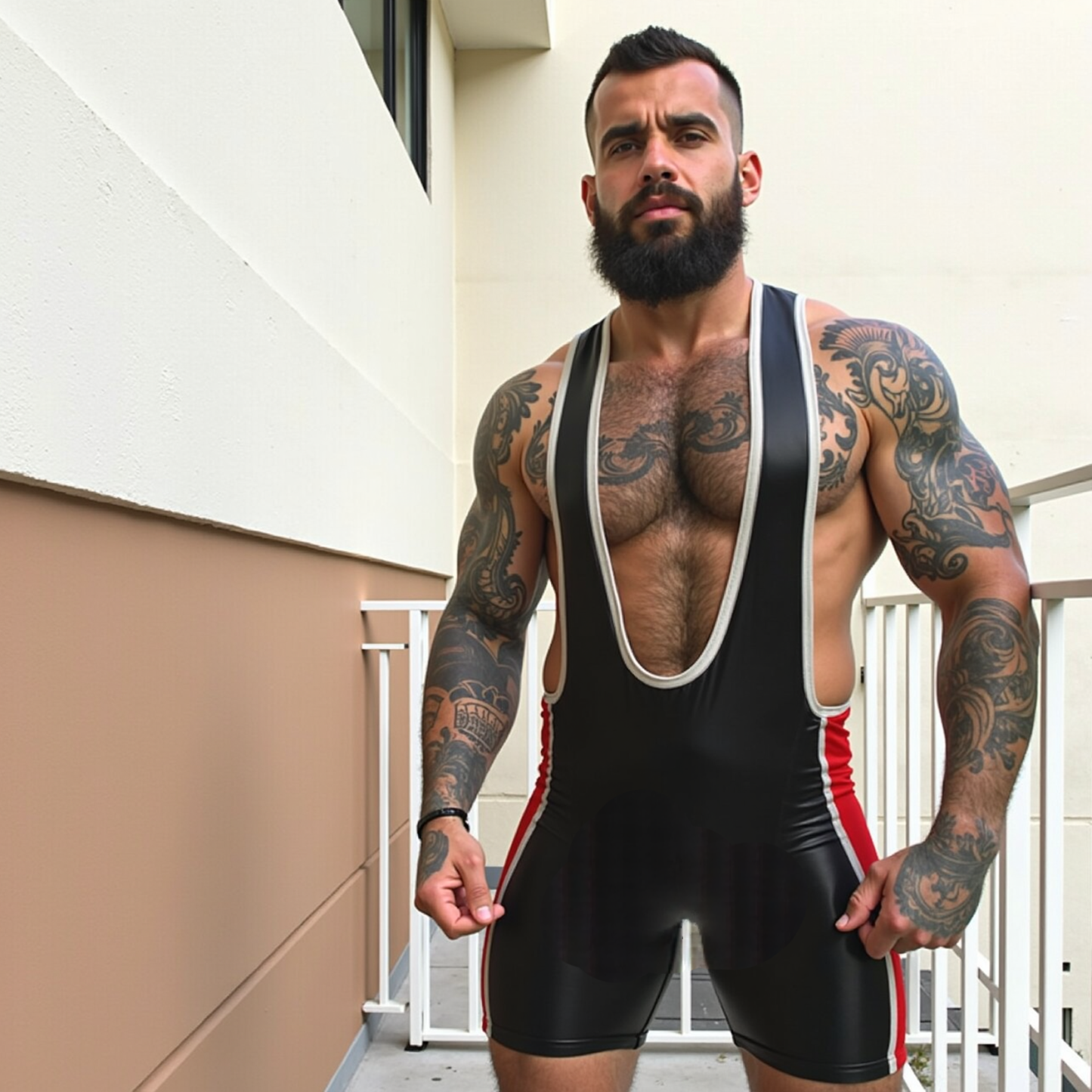 Joylgbt Power Play Wrestler Suit