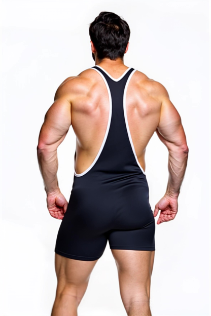 Joylgbt Men’s Deep-Cut Bodybuilding Singlet – Muscle-Enhancing Stretch Fit