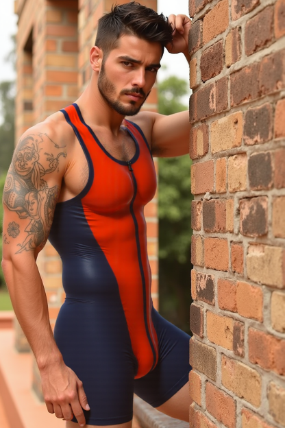 Mysteryglove Dynamic Fit Wrestling Romper