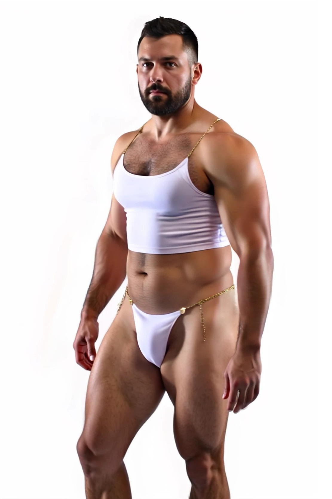 Chain underwear set