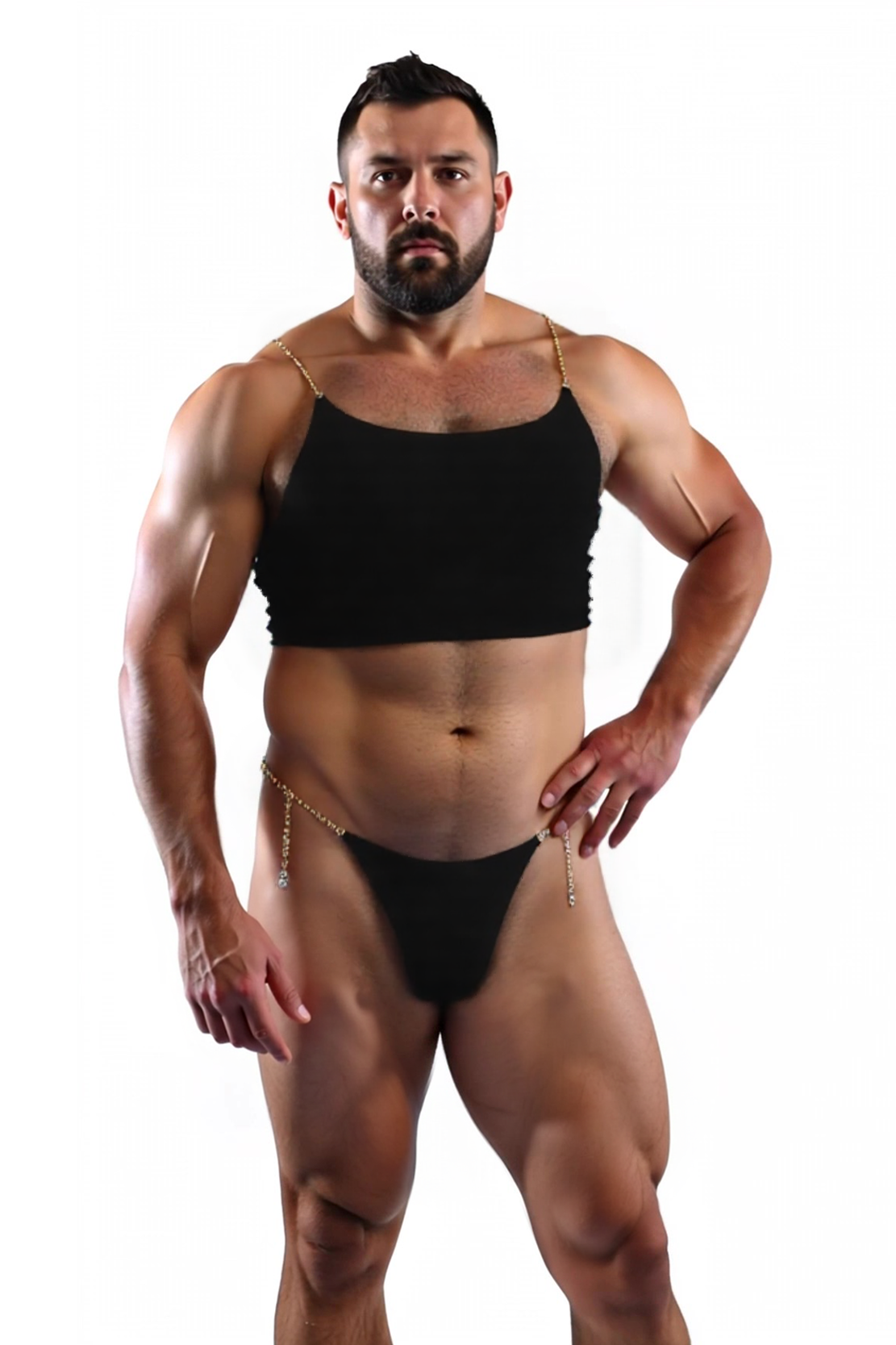 Chain underwear set