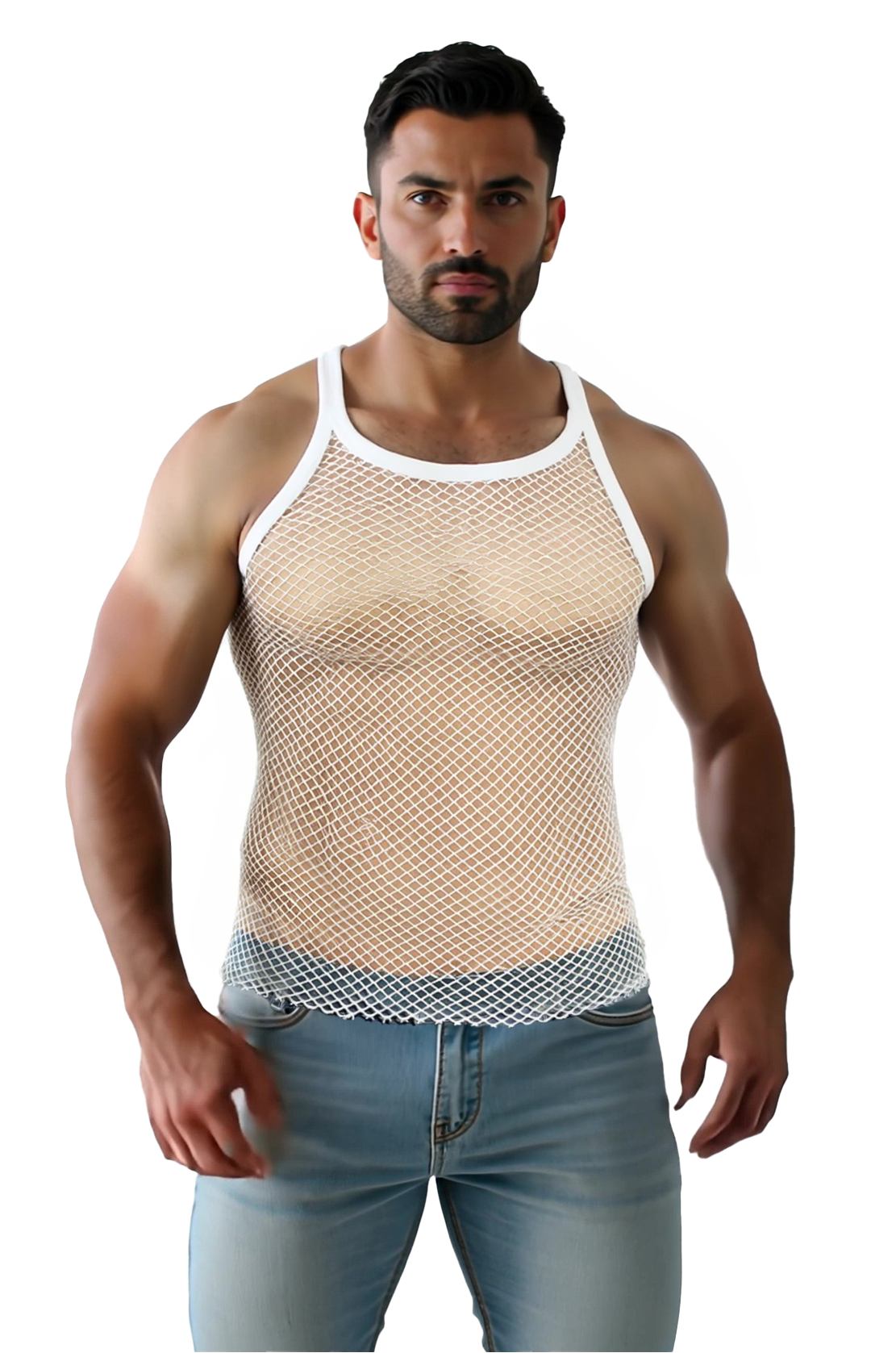 Beachy Net Strap Tank Top