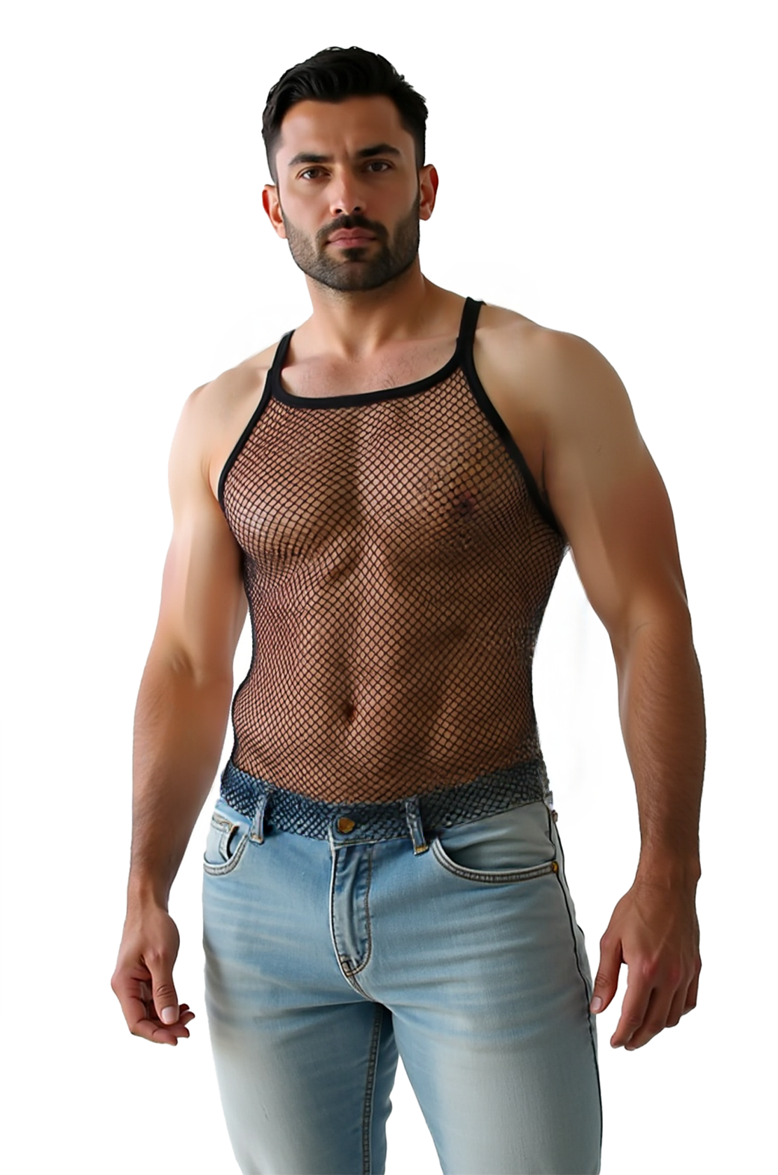 Beachy Net Strap Tank Top