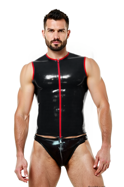 Joylgbt Sexy Men's Split Bodysuit 