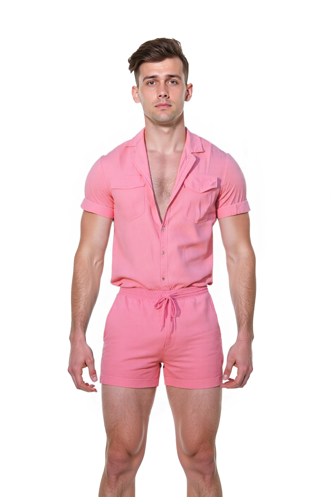 Joylgbt Men’s Pink Romper 