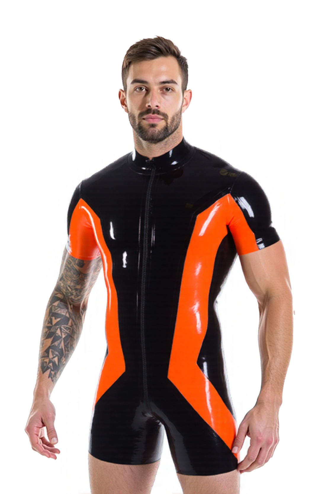 Mysteryglove Form-Fitting PU Bodysuit