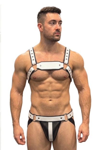 Joylgbt Men’s Yellow Harness Briefs