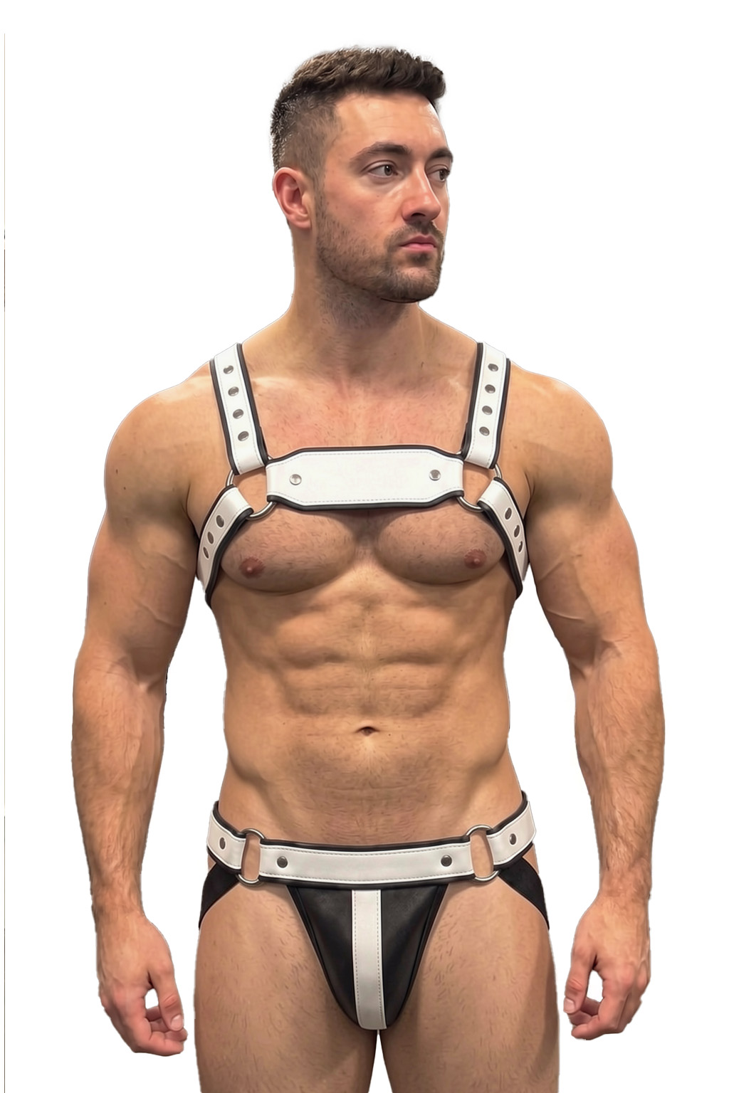 Joylgbt Men’s Yellow Harness Briefs