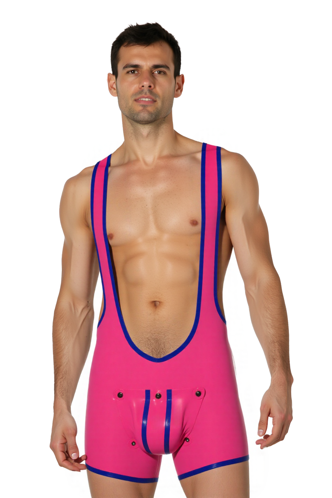 Joylgbt's Low-Cut Bodysuit with Removable Pouch