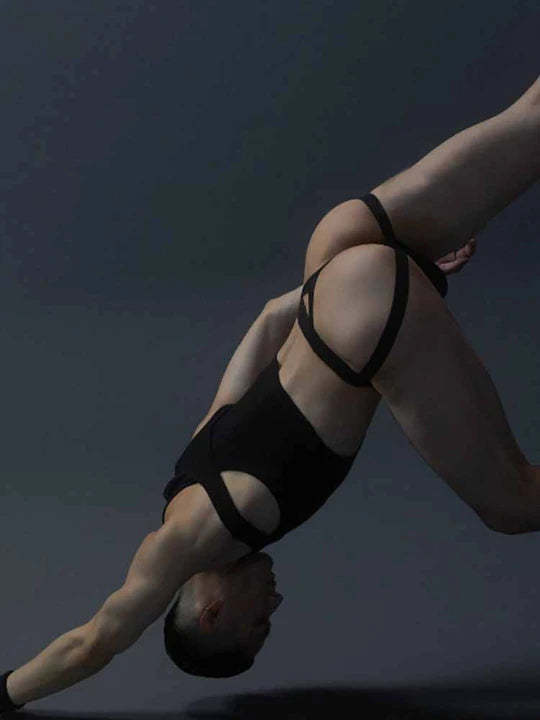 Men's Irregular Tank Top Jockstraps Set