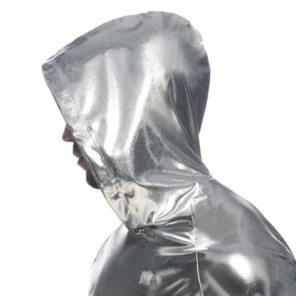 Gold and Silver Crop Top