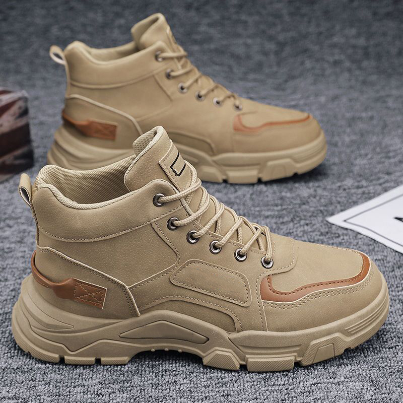 Men's All-Day Comfort Leather Arch Support Waterproof Cushioned Walking Shoes