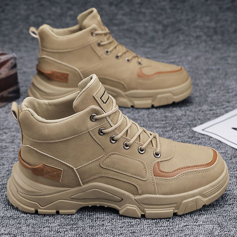 Men's All-Day Comfort Leather Arch Support Waterproof Cushioned Walking Shoes