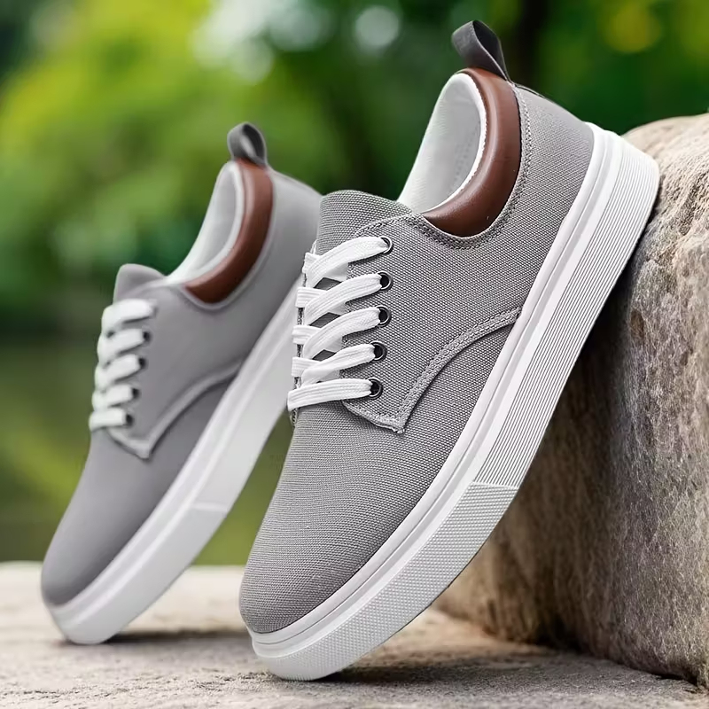 Men'S Casual Lightweight And Comfortable Canvas Shoes