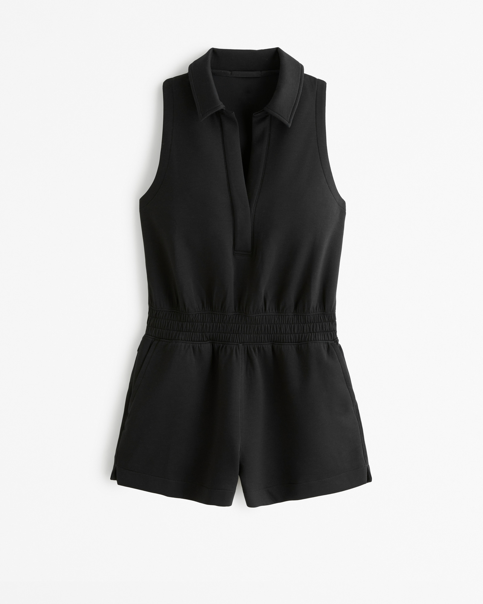 KNIT Polo Romper