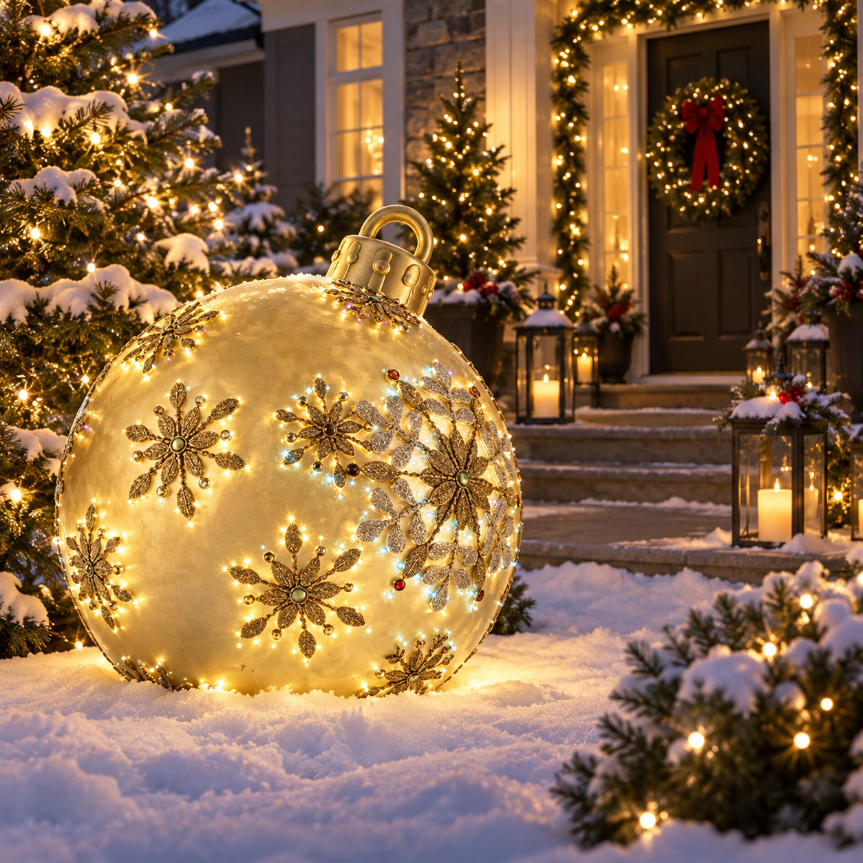  Giant Outdoor Inflatable Decorated Ball