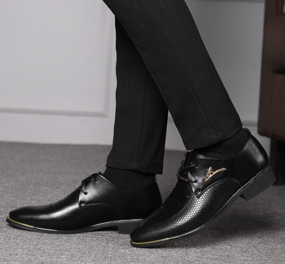 Men's Orthopedic Leather Shoes